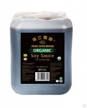 Соус соевый органический PRB 8 л. Китай