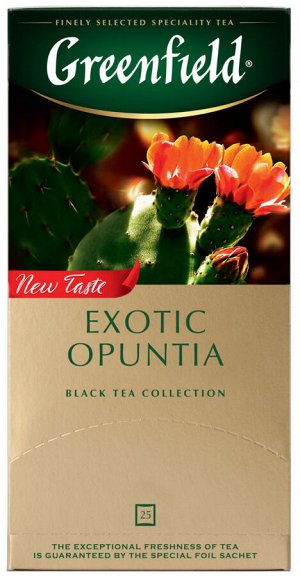 Чай Greenfield Exotic Opuntia 25 пакетиков