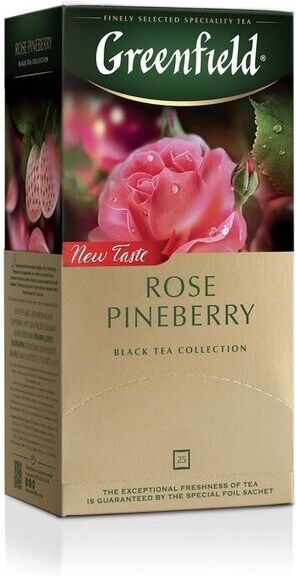 Чай Greenfield Rose Pineberry 25 пакетиков