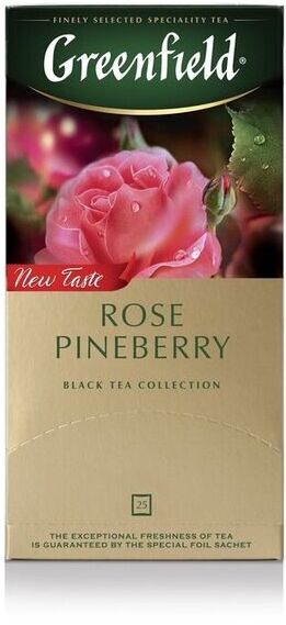 Чай Greenfield Rose Pineberry 25 пакетиков