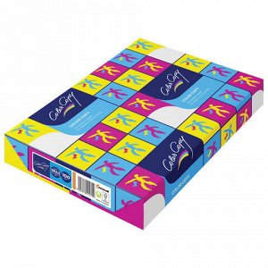 Бумага COLOR COPY, БОЛЬШОЙ ФОРМАТ (450х320мм), SRА3, 100 г/м2, 500 л., для полноцветной лазерной печати, А++, Австрия, 161% (CIE)