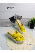 Женские сабо М2-30 желтые