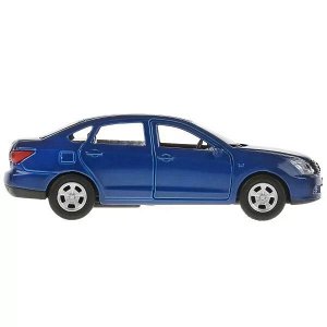 SB-17-47-NA(BU)-WB Машина металл NISSAN almera 12 см, двери, багаж., инерц., кор. Технопарк в кор.2*24шт