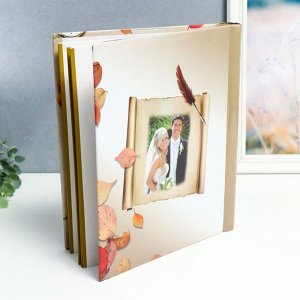 Фотоальбом магнитный 20 листов "Свадебный вальс" МИКС 22,5*28 см