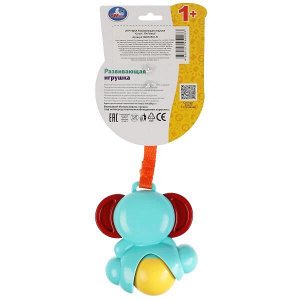 B2070501-R Развивающая игрушка слон с шариком Умка в кор.2*72шт
