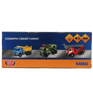 KAMAZBUS-20PL-WHGN Модель пластик свет-звук ЭЛЕКТРОБУС КАМАЗ-6282 19,5 см, 3 кнопк, белый, кор. Технопарк в кор.48шт