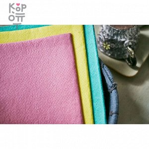 SUNG BO Салфетка для кухни универсальная №436 "Plus Non Woven Dishcloth" 40*38см., вискоза, полиэстер 3шт.