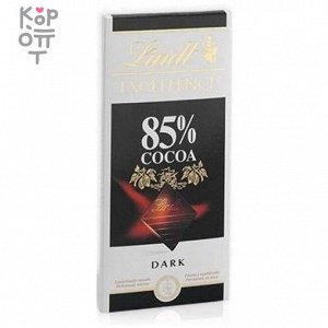 Шоколад Экселленс, 85% какао, темный, Lindt, 100гр.