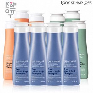 Daeng Gi Meo Ri Look At Hair Loss Natural Mild Scalp Care Shampoo - Шампунь для сухой и чувствительной кожи головы 500мл.