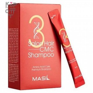 Masil 3 Salon Hair CMC Shampoo - Профессиональный восстанавливающий шампунь с керамидами 300мл.