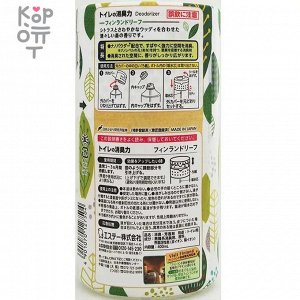 ST Shoushuuriki Жидкий дезодорант – ароматизатор для туалета с ароматом финской листвы 400мл.