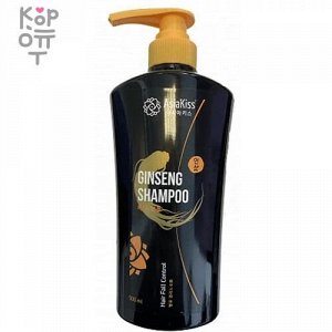 AsiaKiss GINSENG HAIR SHAMPOO - Шампунь для волос с экстрактом Женьшеня, 500мл.