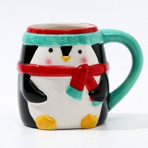 Кружка новогодняя «Пингвин»