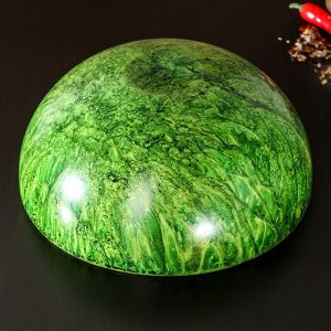 Миска «Малахит», d=23 см, цвет зелёный