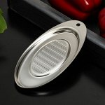 Тёрка для цедры овальная Magistro Vent, 14,2*7,2*0,9 см, нержавеющая сталь, цвет серебряный
