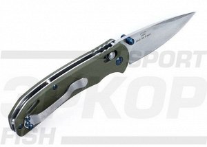 Нож складной Firebird By Ganzo с клипсой 77 мм сталь 440С зелёный