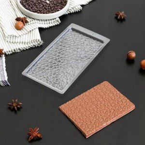 Форма для шоколада и конфет «Шоколад пористый», 19x9,5 см