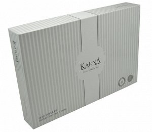 Постельное белье бамбук "KARNA" PERLA (Eвро) 50x70*2 70x70*2