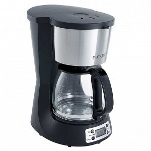 Кофеварка 1000 Вт, 1500 мл  LUX DE-2000 черная