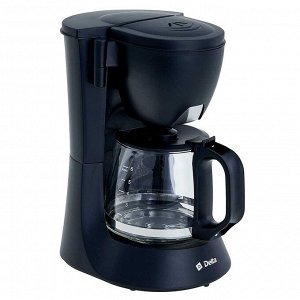 Кофеварка 600 Вт, 600 мл  DL-8153 черная