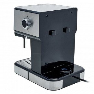 Кофеварка 850 Вт, 1,5 л, 15 бар  LUX DE-2001 черная