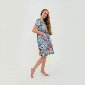Платье домашнее женское, цвет МИКС, размер 44
