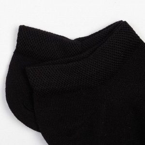 Носки женские, цвет черный, р-р 23-25