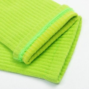 Носки неон, цвет зеленый