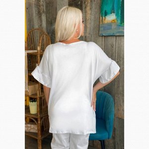 Туника (футболка) женская 9073, белый