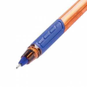 Нет Бренда Ручка шариковая масляная BRAUBERG &quot;Extra Glide GT Tone Orange&quot;, СИНЯЯ, узел 0,7 мм, линия письма 0,35 мм, 142923