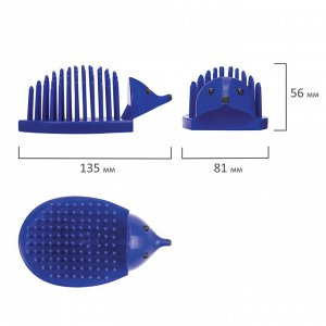 Подставка-держатель ПИФАГОР &quot;Ежик&quot; для пишущих принадлежностей, настольная, пластик, АССОРТИ, 237173