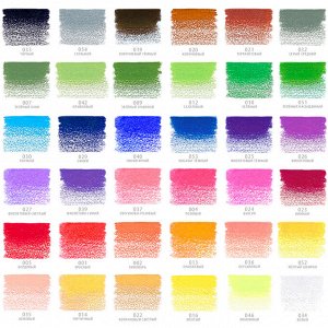 Карандаши художественные цветные BRAUBERG ART CLASSIC, 36 цветов, МЯГКИЙ грифель 3,3 мм, 181538