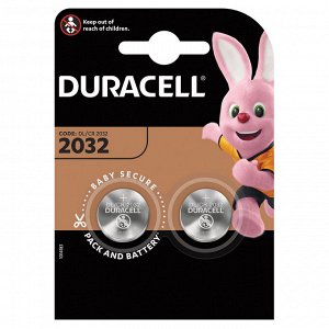 Элемент питания Duracell CR2032-2BL (цена за 2 шт.)