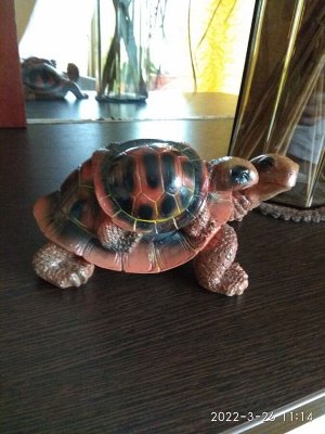 Фигурка черепахи полимерная