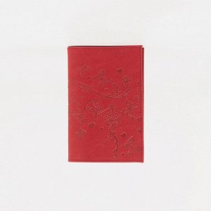 Обложка для паспорта, цвет красный 5477761