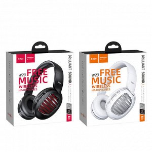 Беспроводные наушники гарнитура HOCO W23 Brilliant sound, Bluetooth, 300 мАч, черный, AUX/TF, контроллер, микрофон