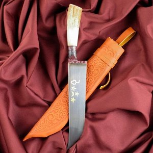 Нож Пчак Шархон - рукоять кость (17-27см)