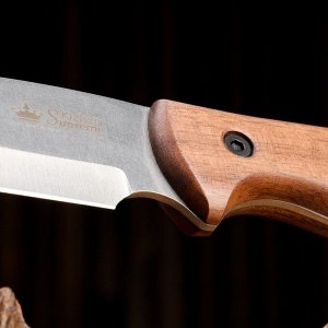 Нож охотничий "Фортуна" с ножнами, сталь - AUS8, рукоять - дерево