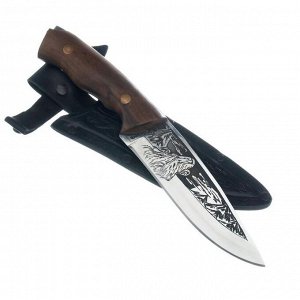 СИМА-ЛЕНД Нож разделочный Сафари-1, нержавающая сталь 65х13, 26,5х1,5 см, длина клинка 14 см