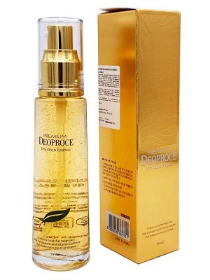 Deoproce Питательная эссенция с экстрактом зеленого чая Premium Vita Gold Essence Green Tea, 50 мл