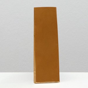 Пакет бумажный фасовочный,"Бронза", трёхслойный 5,5 х 3 х 17 см