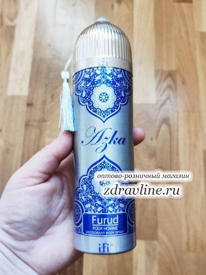 Мужской дезодорант Furud Azka 200мл