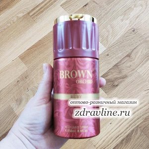 Женский дезодорант Brown Orchid Ruby Руби Fragrance 250мл