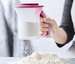 Сито для муки фуксия 1шт - Tupperware®.