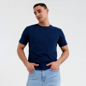 Футболка мужская MINAKU REGULAR FIT: цвет синий