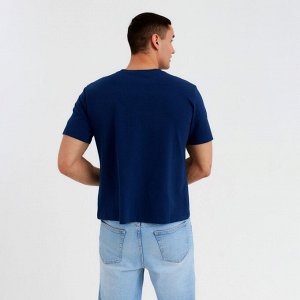 Футболка мужская MINAKU REGULAR FIT: цвет синий