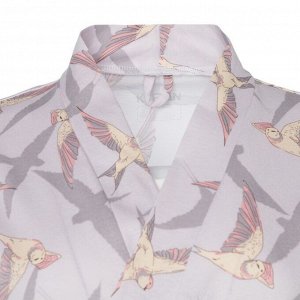 Халат KAFTAN Birds, цвет серый