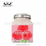 ( 8952 ) Скраб для тела и лица с малиновым щербетом и морской солью &quot; RASPBERRY SHERBET FACE &amp; BODY SCRUB &quot; - делает кожу шелковистой