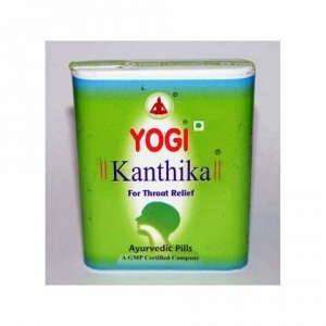 Гранулы от боли в горле и для свежего дыхания "Йоги Кантика", 70 гранул (Yogi Kanthika)