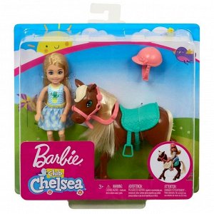 Игровой набор Барби «Челси и пони блондинка»